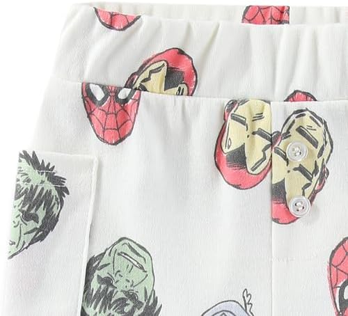 Marvel Avengers Baby Boys Bodysuit and Pants Set with Bib 1