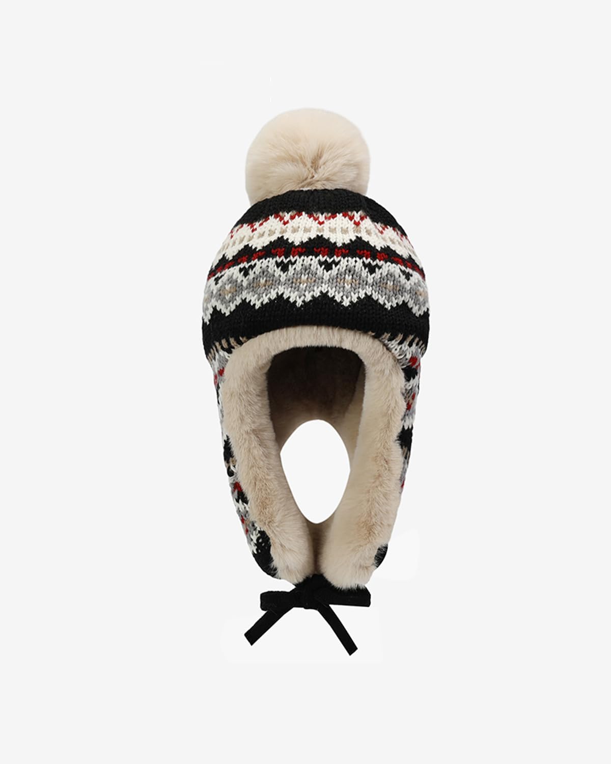Marotow Toddler Boys Knit Kids Hat with Earflap