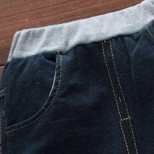 3-Piece Complete Denim Jacket for Boys Fall Winter Style