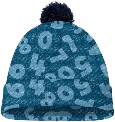 WARM Toddler Pompom Hat for Boys Girls