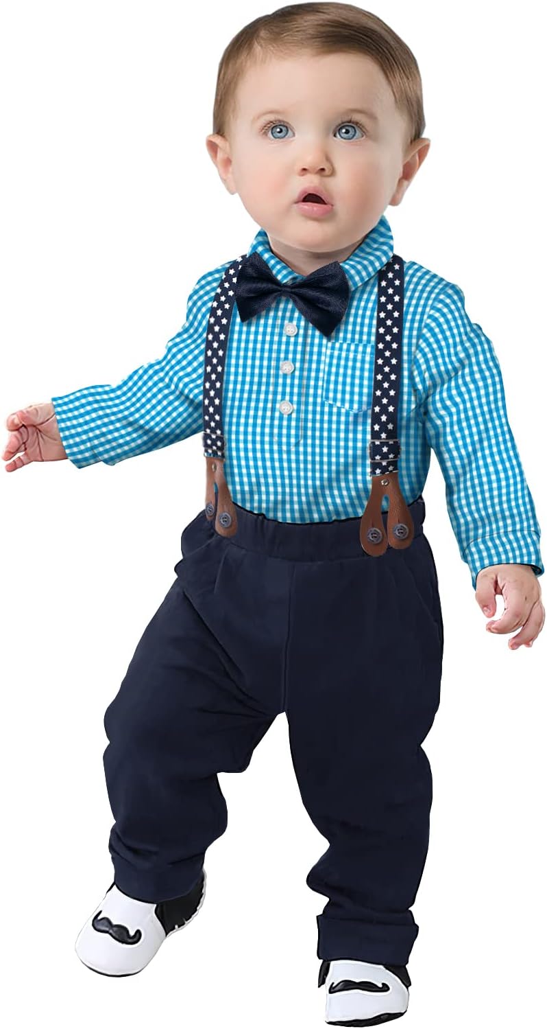 Yilaku Kids FormalSuit - Gentleman Outfit for 2-7 Years