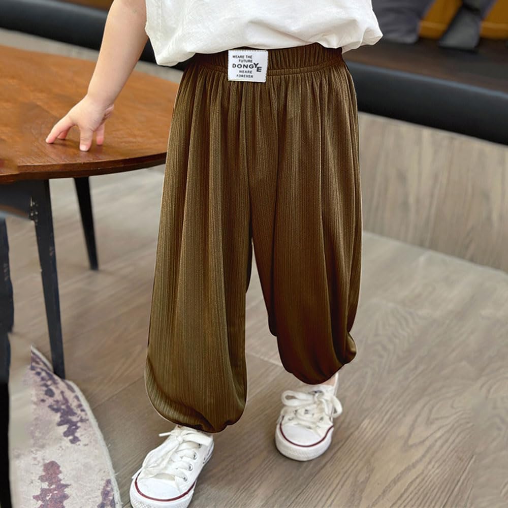 Cooling Ice Silkpants for KidsQuick-Dry Breathableunisex