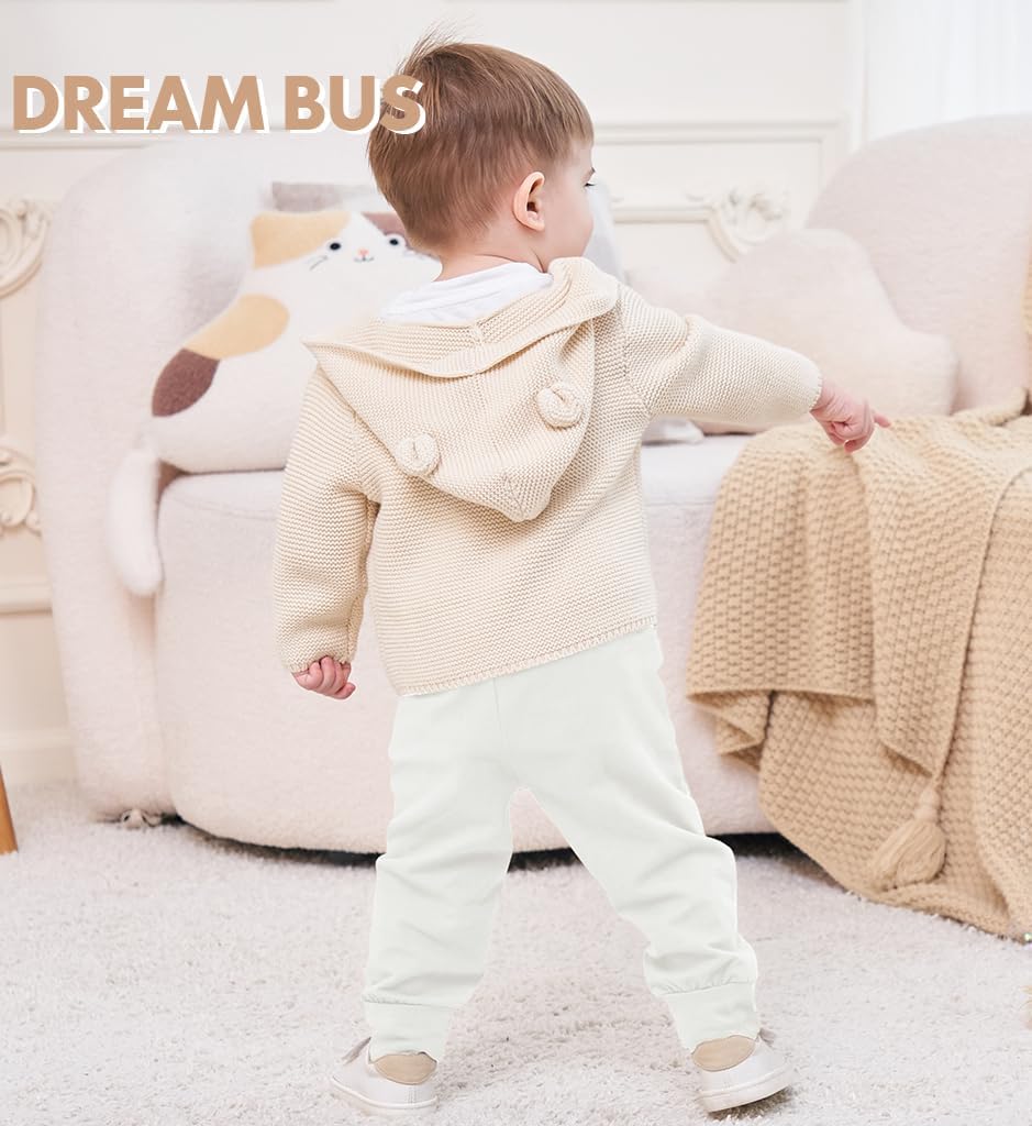 Adorable Toddler Jogger Pants with 3 Packs for Baby Boys