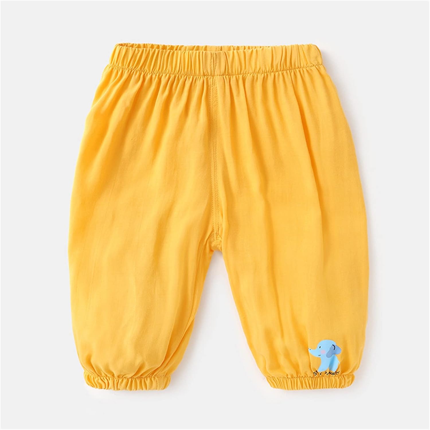 Toddler Harem Pants Cartoon Design Stretchy Elastic Toddler Basics Boy Girl Increasable