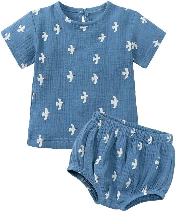 CLforterUNIBlend T-Shirt Shorts Set for Babies