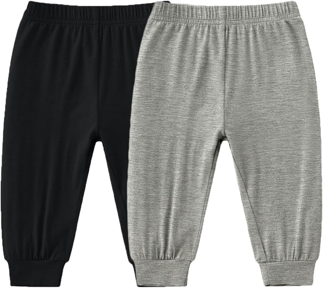 Bamboo Viscose Jogger Pants for Baby Boys Girls