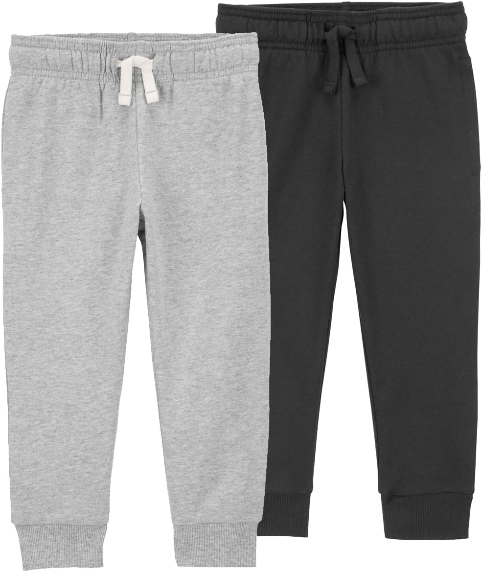 Carters Boys 2-PackFrench Terry Active JoggersPants