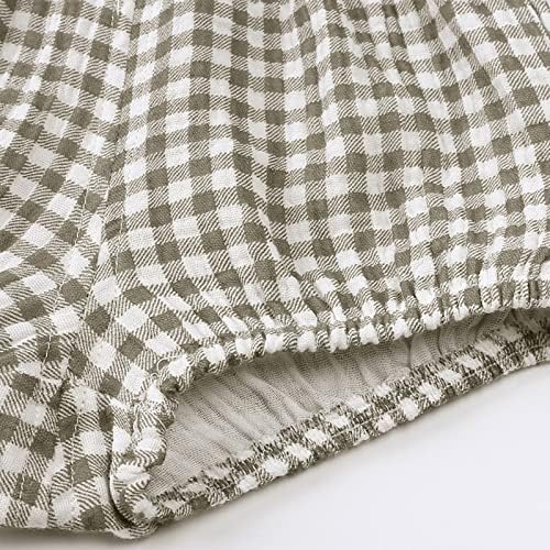 Infant Bloomers Baby Boys Soft Cotton Linen Blend Harem Triangle Shorts