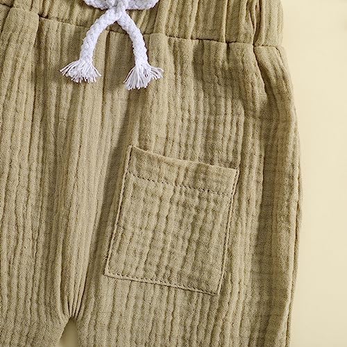 Pudcoco Toddler Cotton Pants