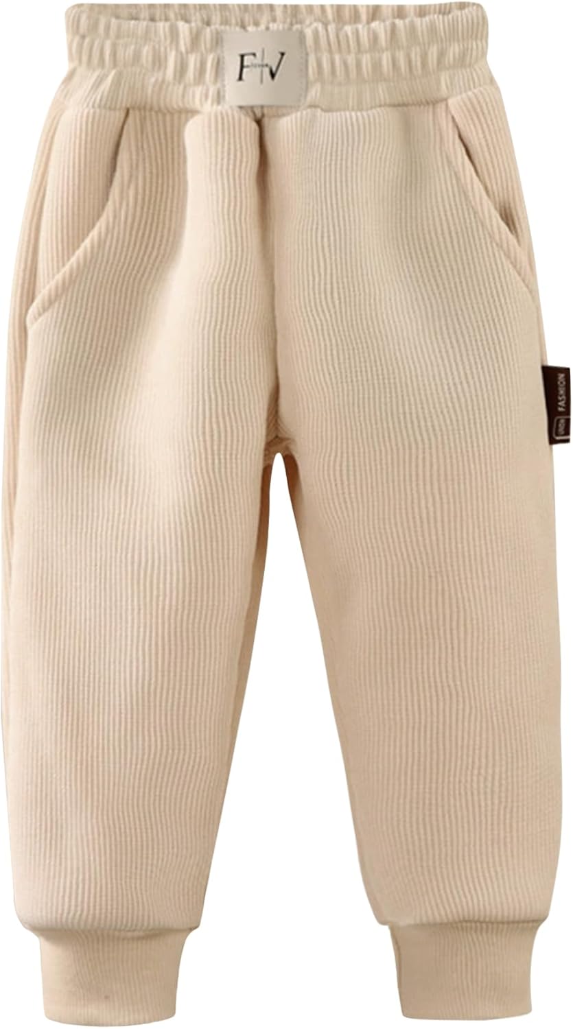 Comfortable Thermal Jogger Pants for Kids