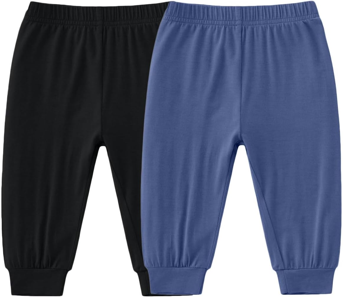 Cute Bamboo Viscose Joggers for Babies
