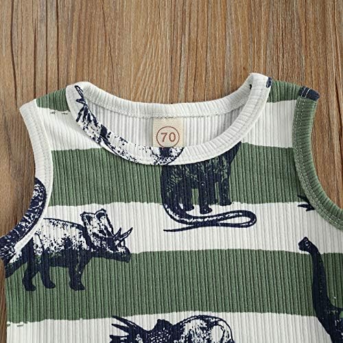 Madjtlqy Toddler Boy Summer dedeman Set