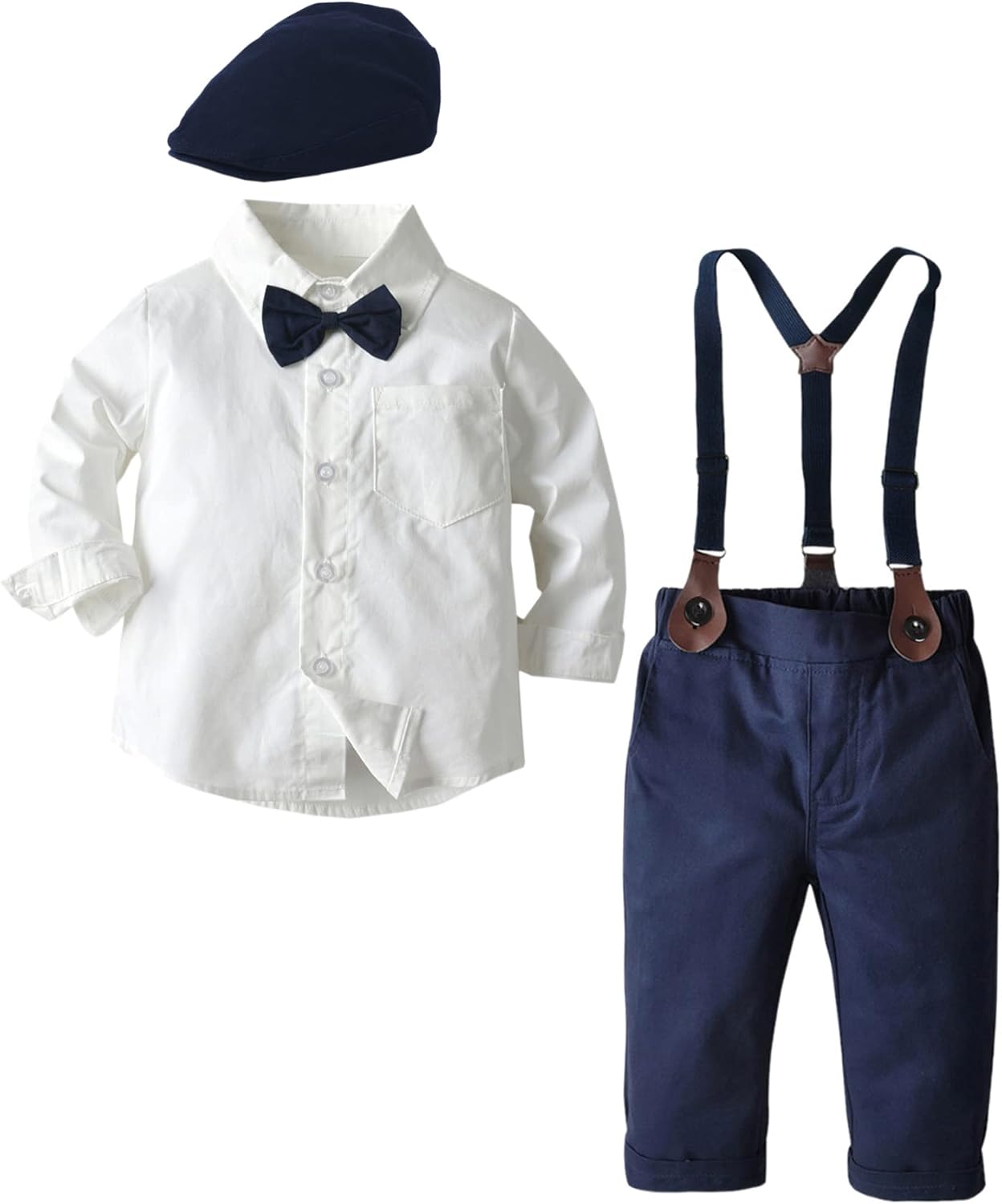 SANGTREE Boys clothing set with bow tie