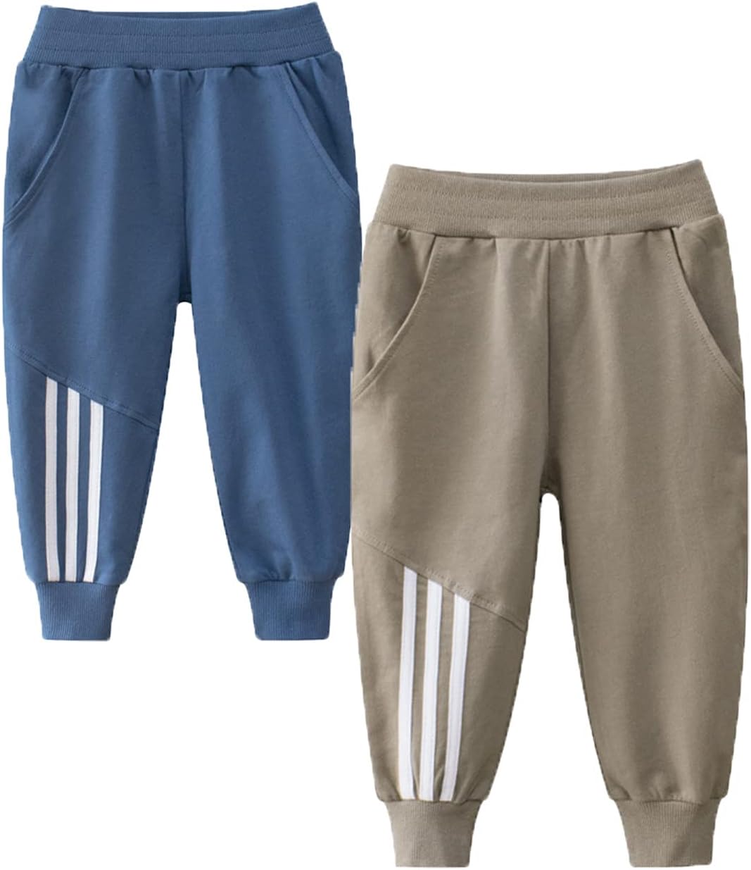 Sturdy Comfy toddler boys jogger sweatpants for play daily wear