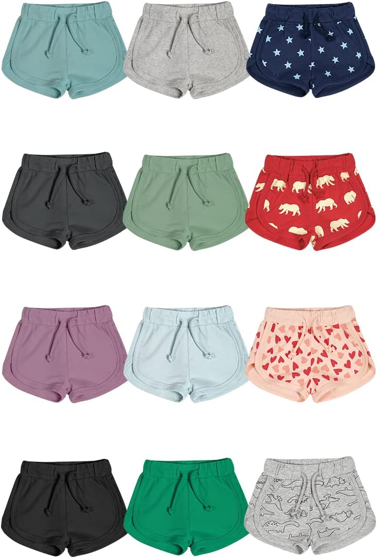 Teach Leanbh 3 Pack Toddler Athletic Shorts