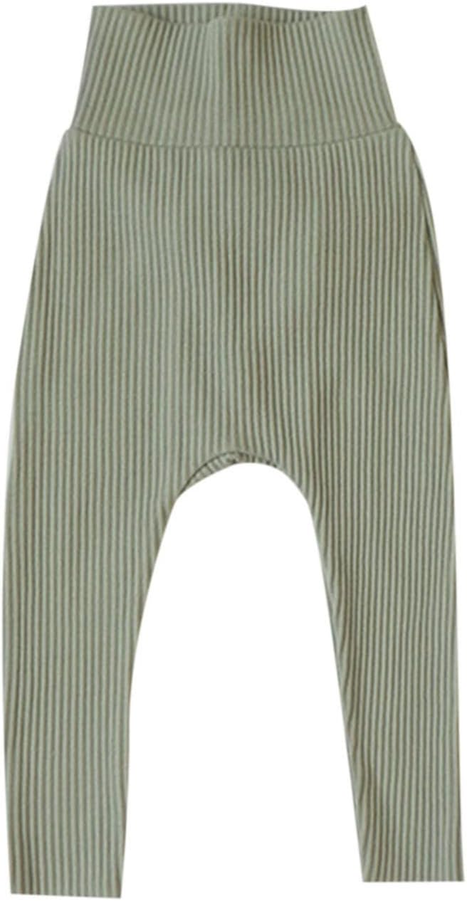 High-Waisted Cotton-Ribbon Bottoms for Babies - Stripe Design - Toddler Beach Outfit
