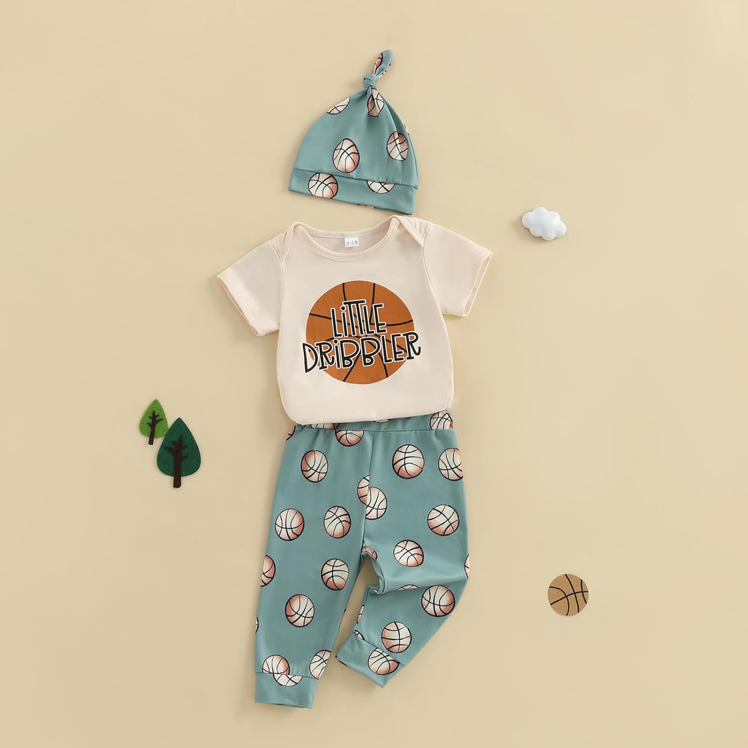 Lamuusaa Newborn Basketball Set for Boy
