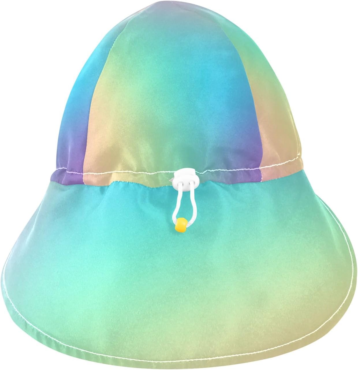 Pastel Rainbow Gradient Toddler Sun Hat