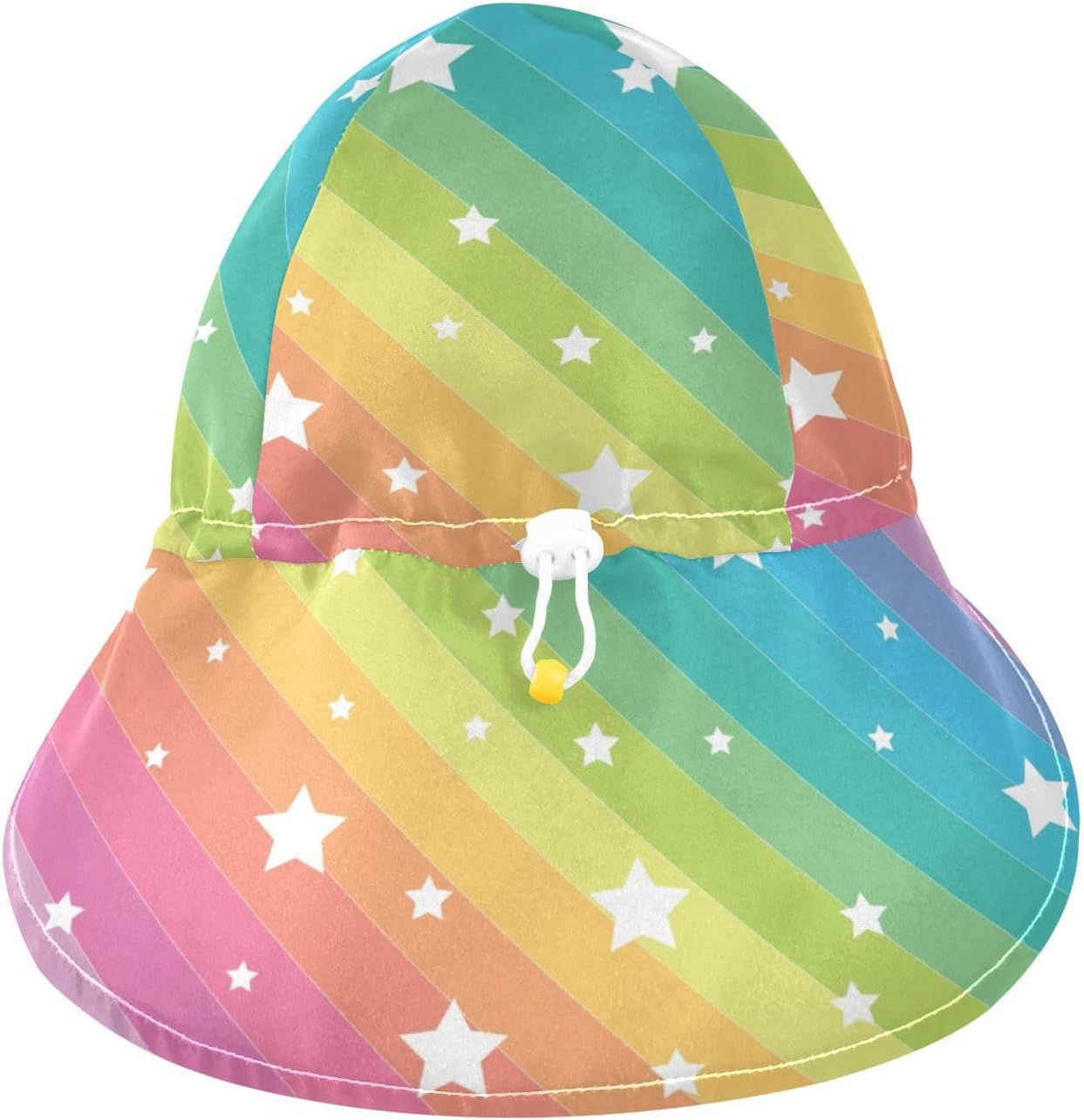 Adjustable UPF 50 Star Beach Hat for Kids
