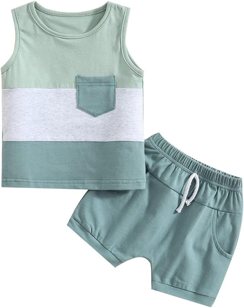 Perfect Summer Outfits Trendy Toddler Boys Set Soft Cotton