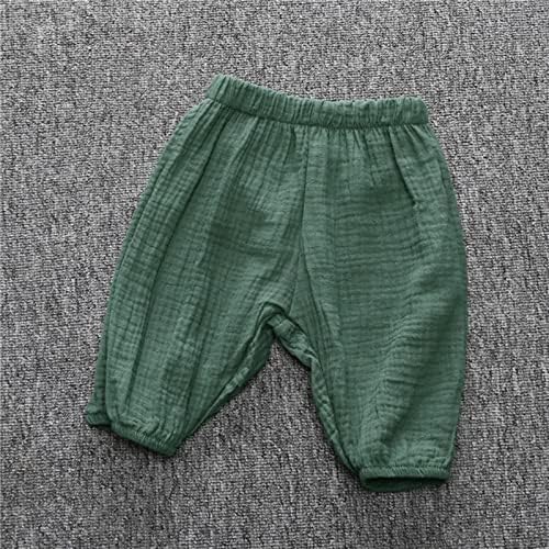Toddler Cotton Linen Harem Pants for Spring Fall Summer