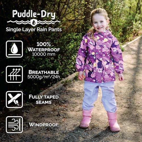JAN JUL Waterproof Rain Pants for Boys