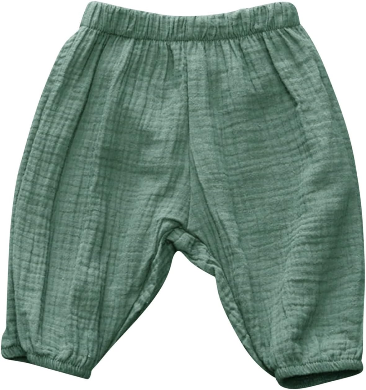 Toddler Cotton Linen Harem Pants for Spring Fall Summer