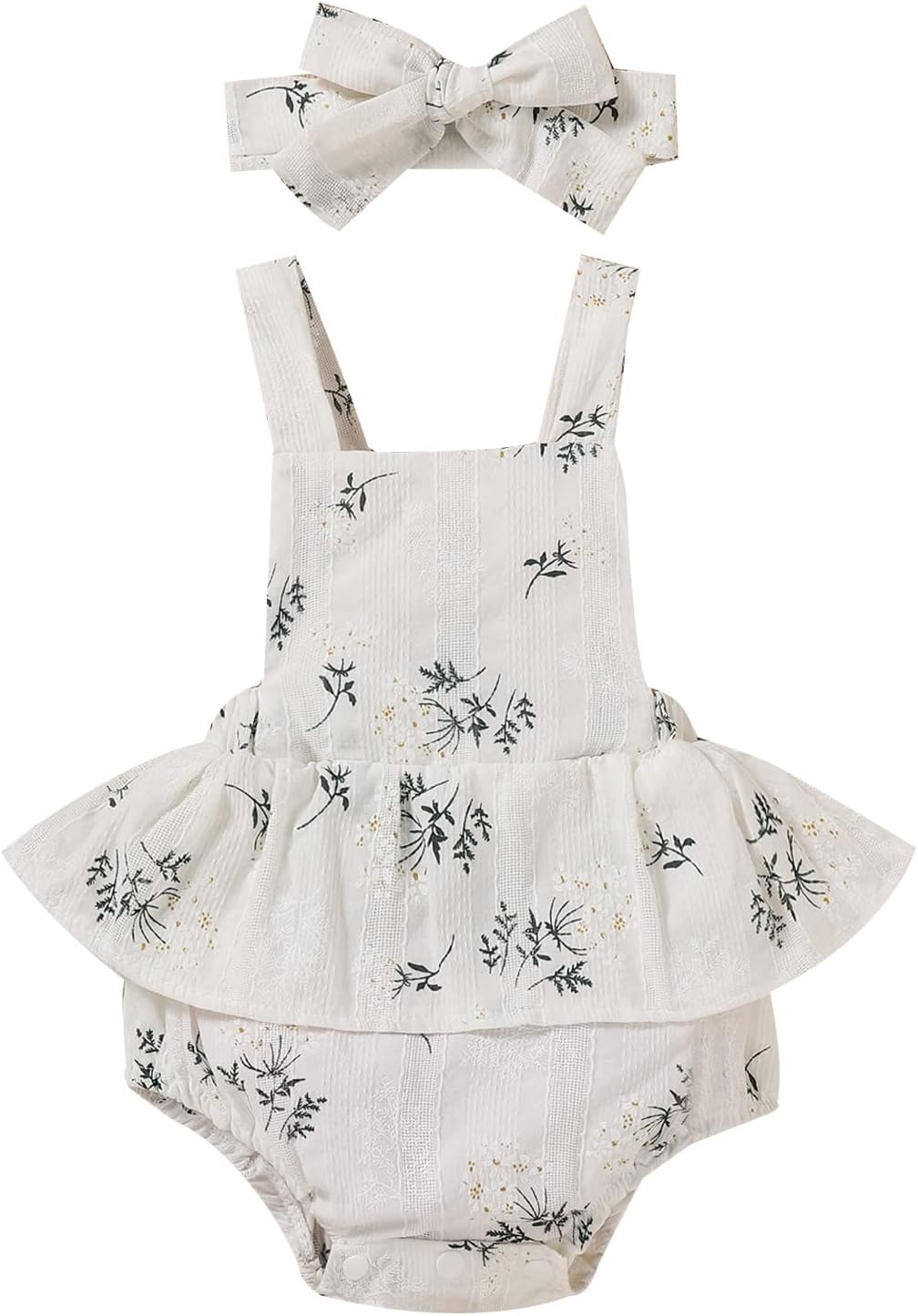 Cutie Flower-printed Newborn Essentials