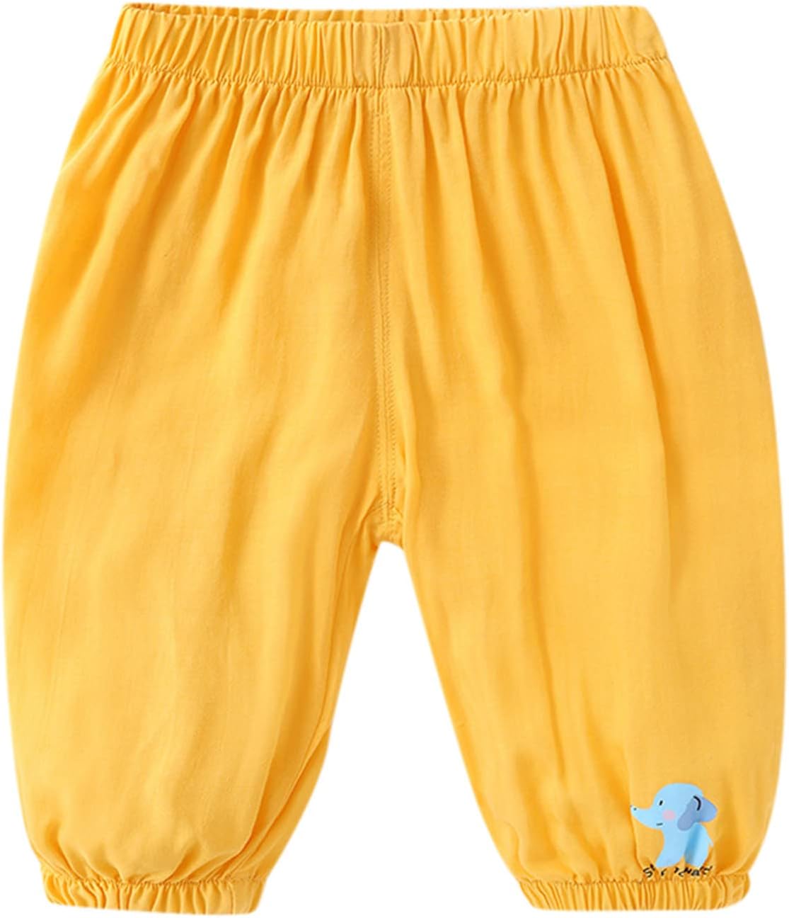 Toddler Harem Pants Cartoon Design Stretchy Elastic Toddler Basics Boy Girl Increasable