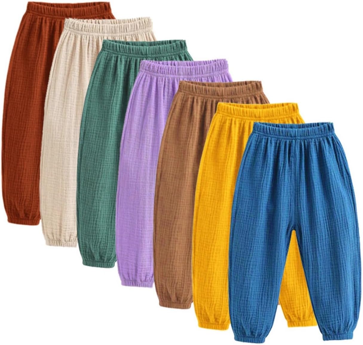 Comfortable Cotton Linen Pants for Kids