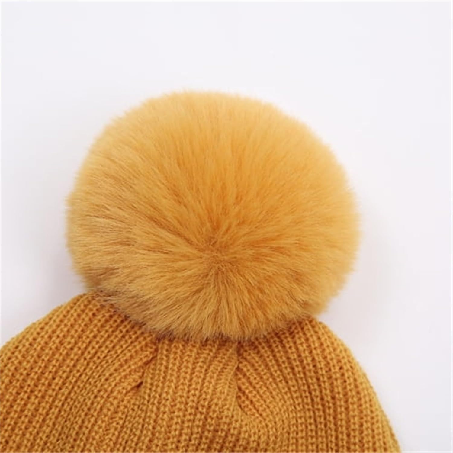 Newborn Winter Beanie for Infant with Pom-Pom