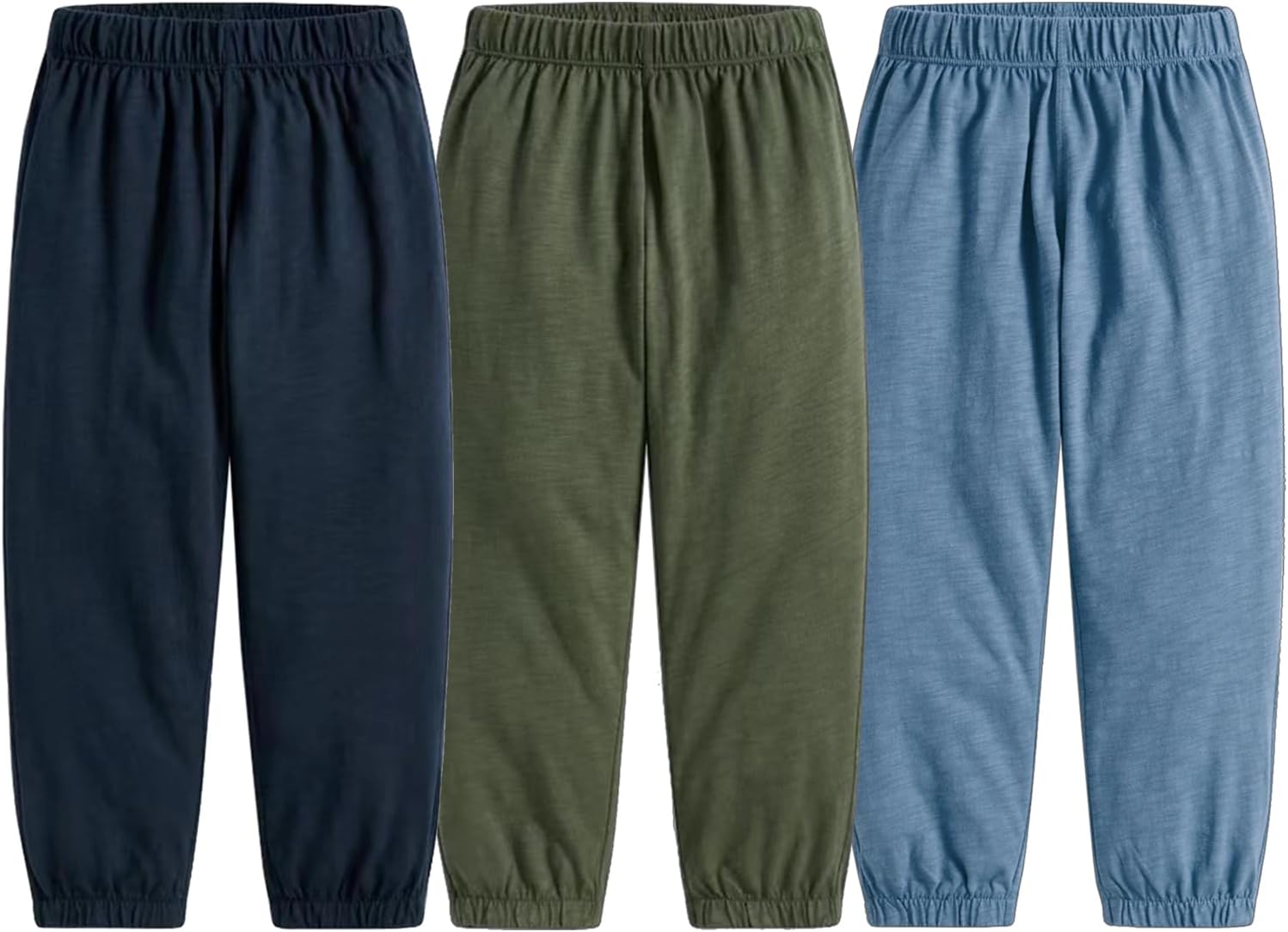 3-Piece Toddler Boy Soft Cotton Joggers