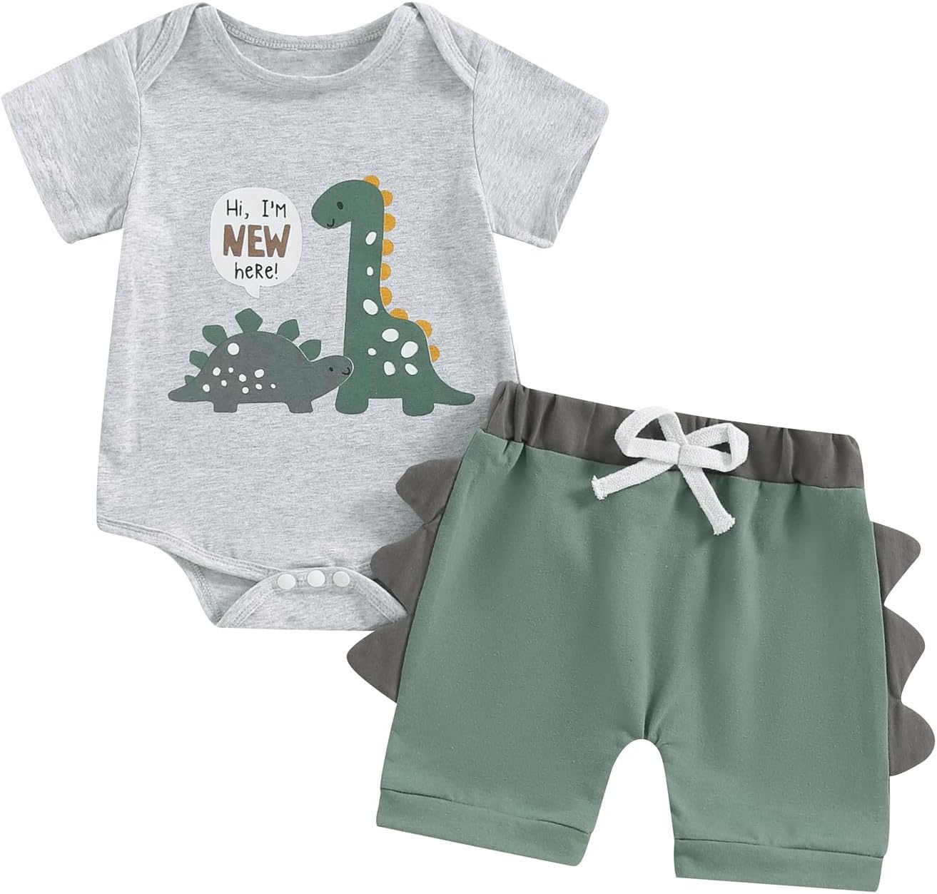 Dinosaur Coming Home Set 0-12M