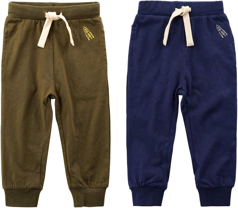 Perfect Fit Toddler Cotton Pants with Drawstring
