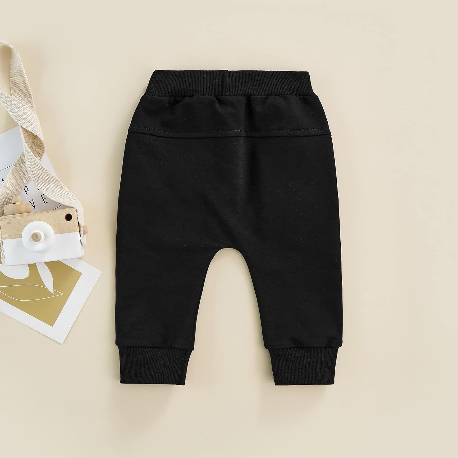 Perfectly Soft Elastic Baby Joggers for Infants