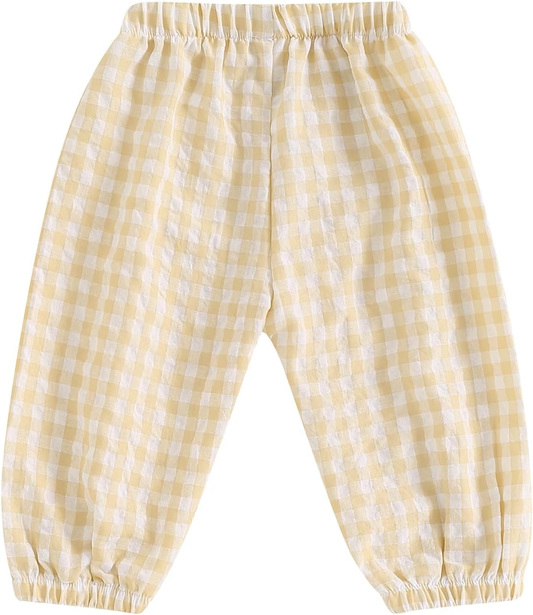 Cotton Plaid Harem Pants for Toddler Infant