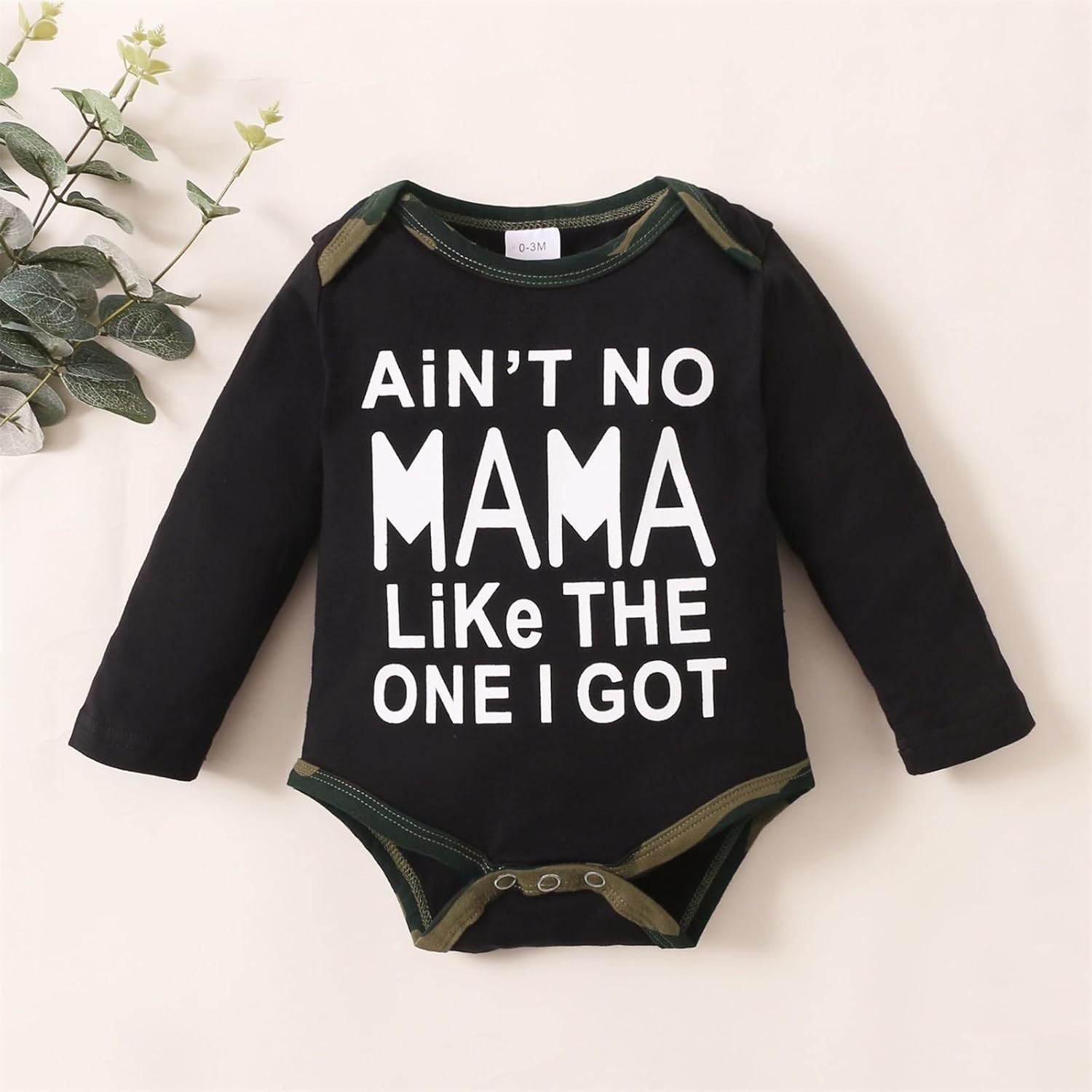 3-Month Toddler Boys Cotton Long Sleeve Top and Trousers Set