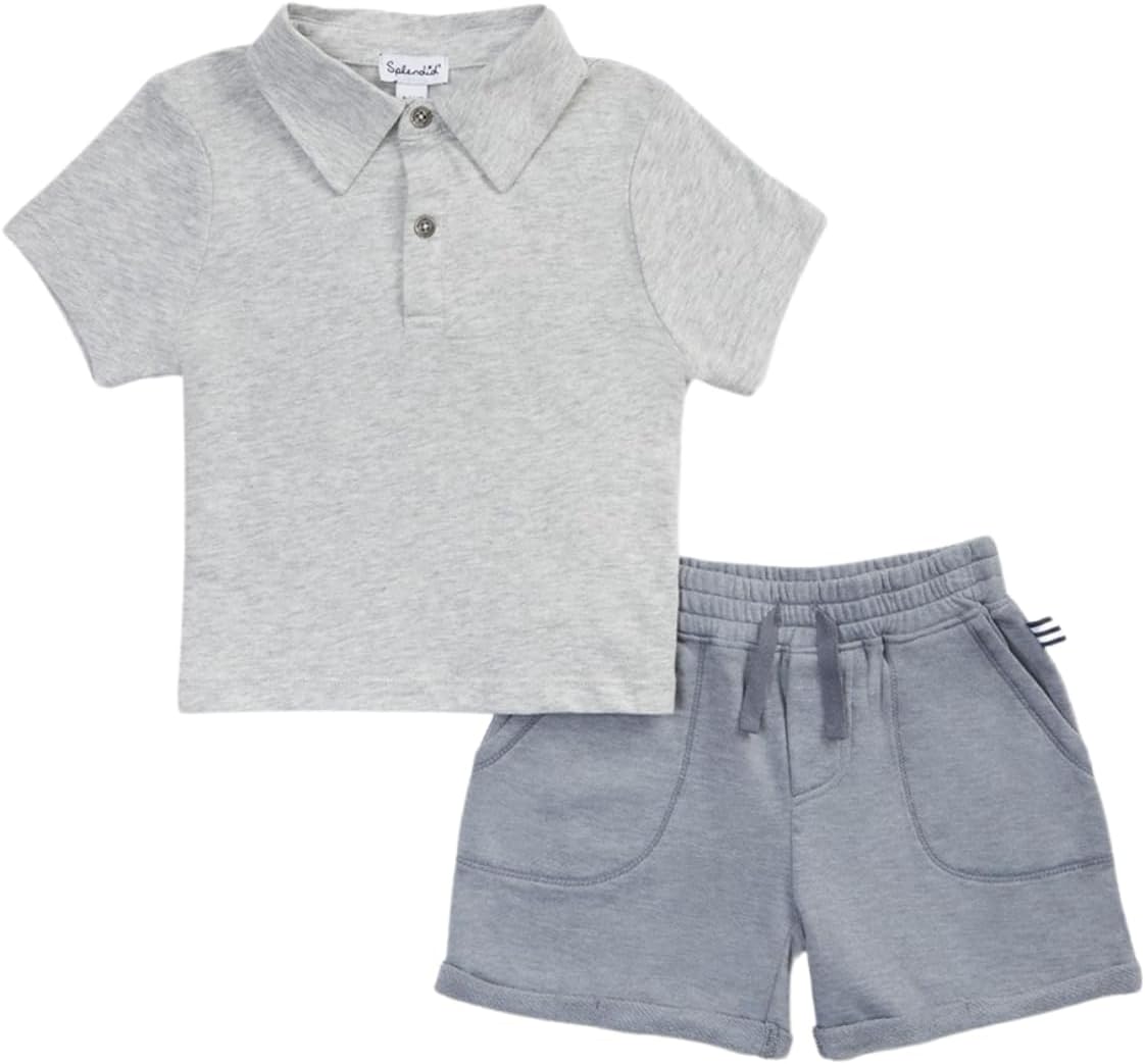 Splendid Baby Boys Polo Short Set