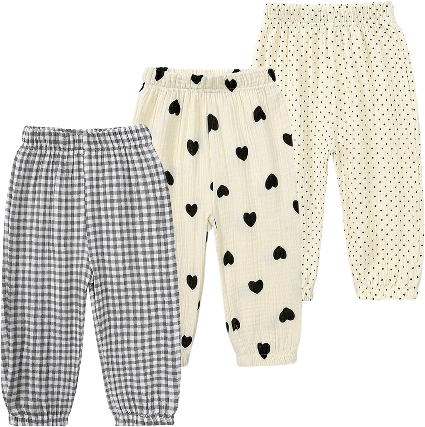 Kids Elastic Basic Harem Trousers