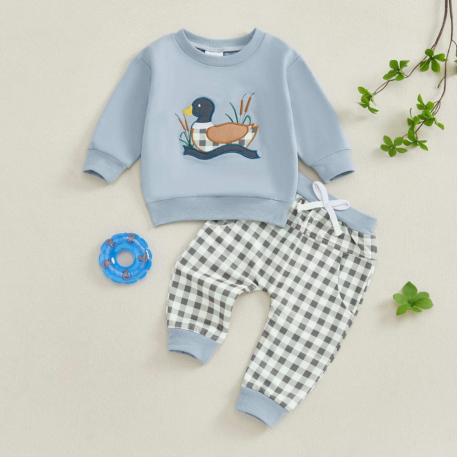 Cute Duck Style Toddler Outfit