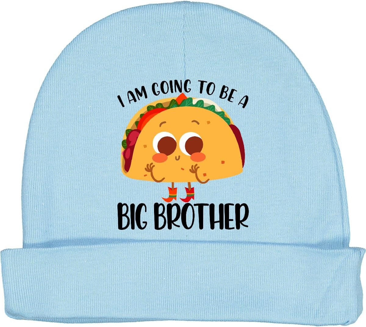 Inktastic Baby Taco Beanie Hat - Big Brother - Soft Cozy Look