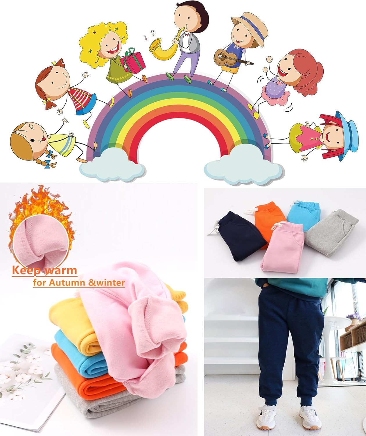 Snug Fit Winter Joggers for Toddler Essentials