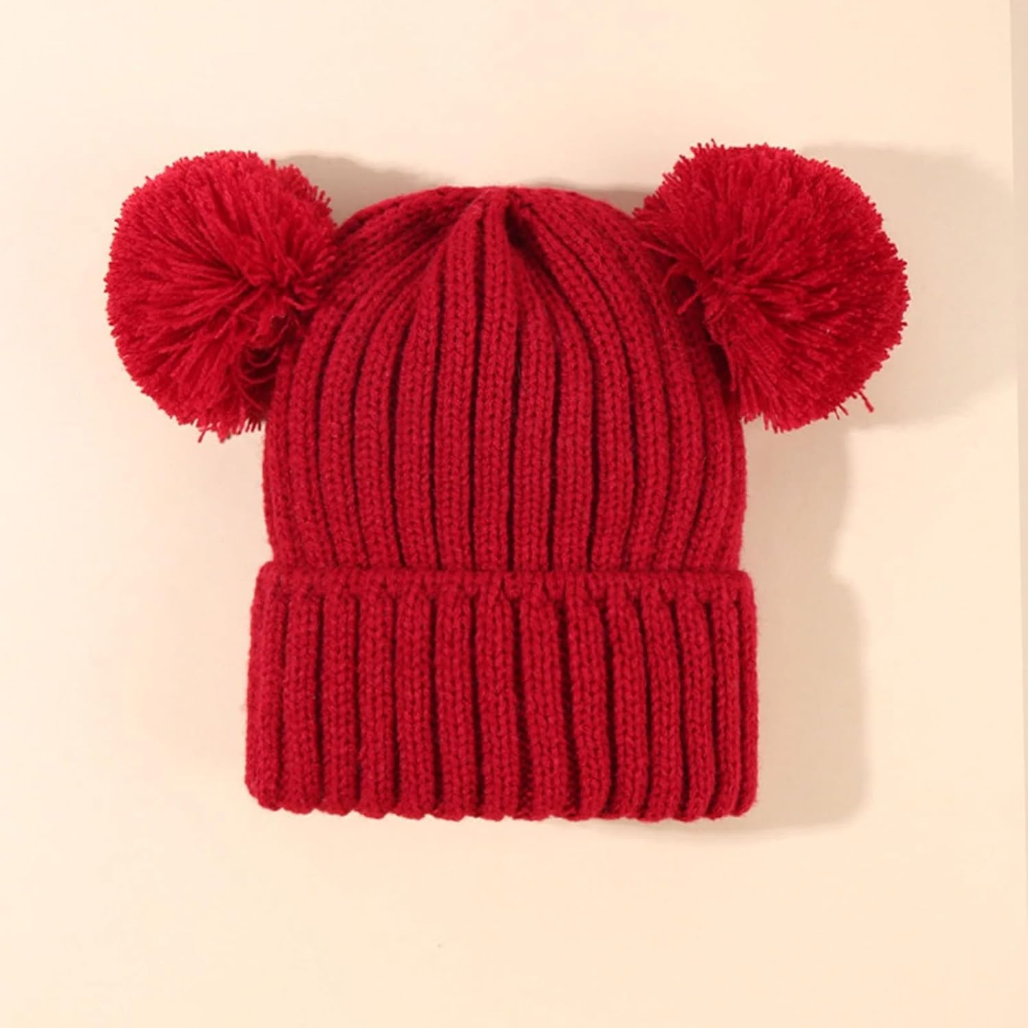 Winter Kids Knitted Hats Scarf Set Warm Comfortable for Kids