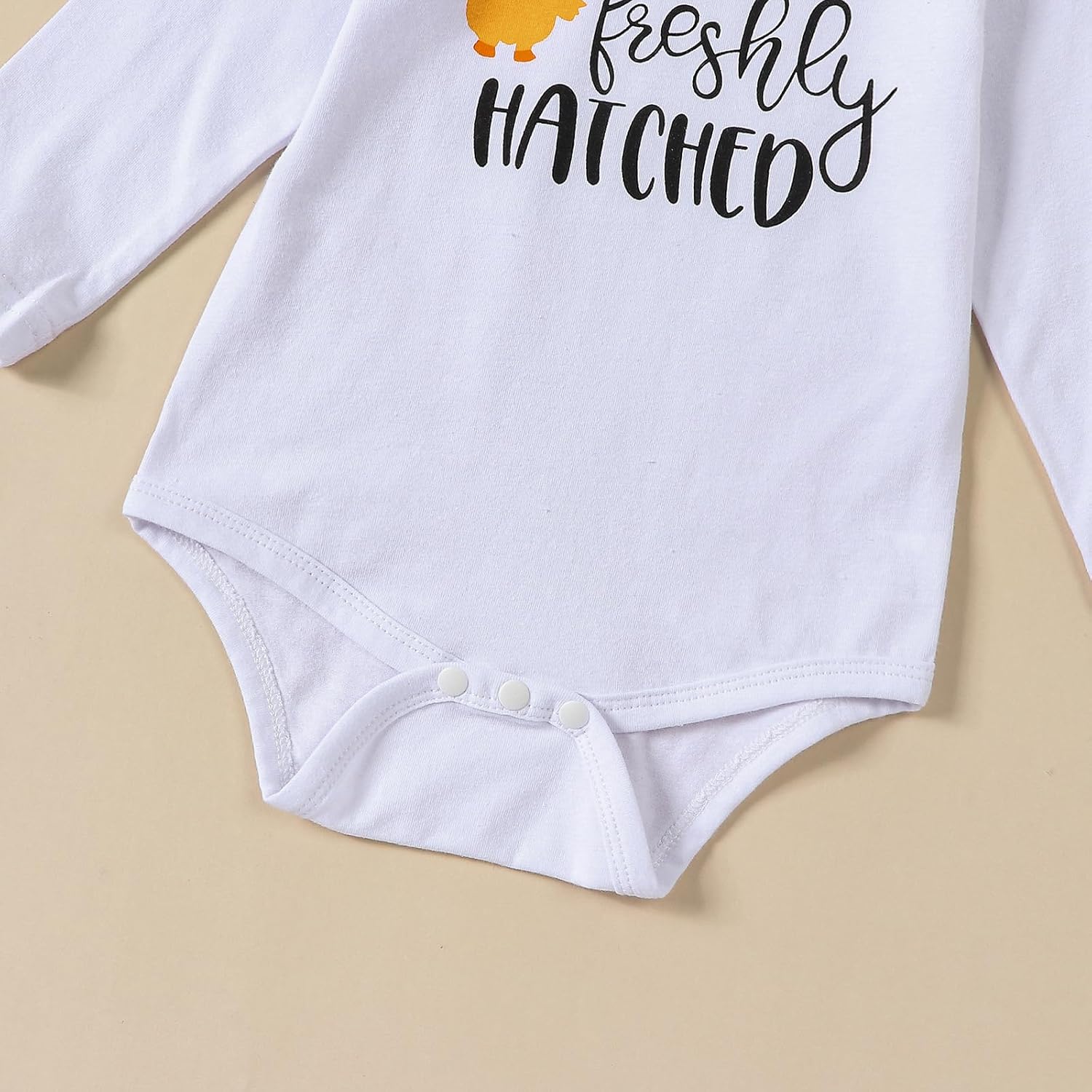 Infant Boy Farm Letter Bodysuit Set with Hat 0-18 Months