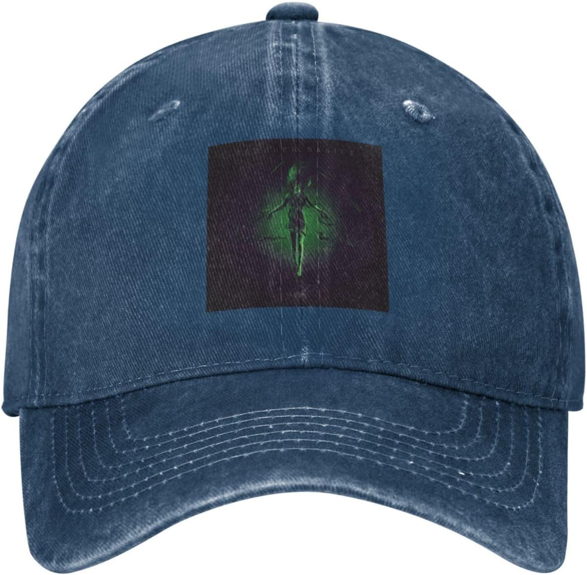 Adjustable Baby Hat Distressed Denim