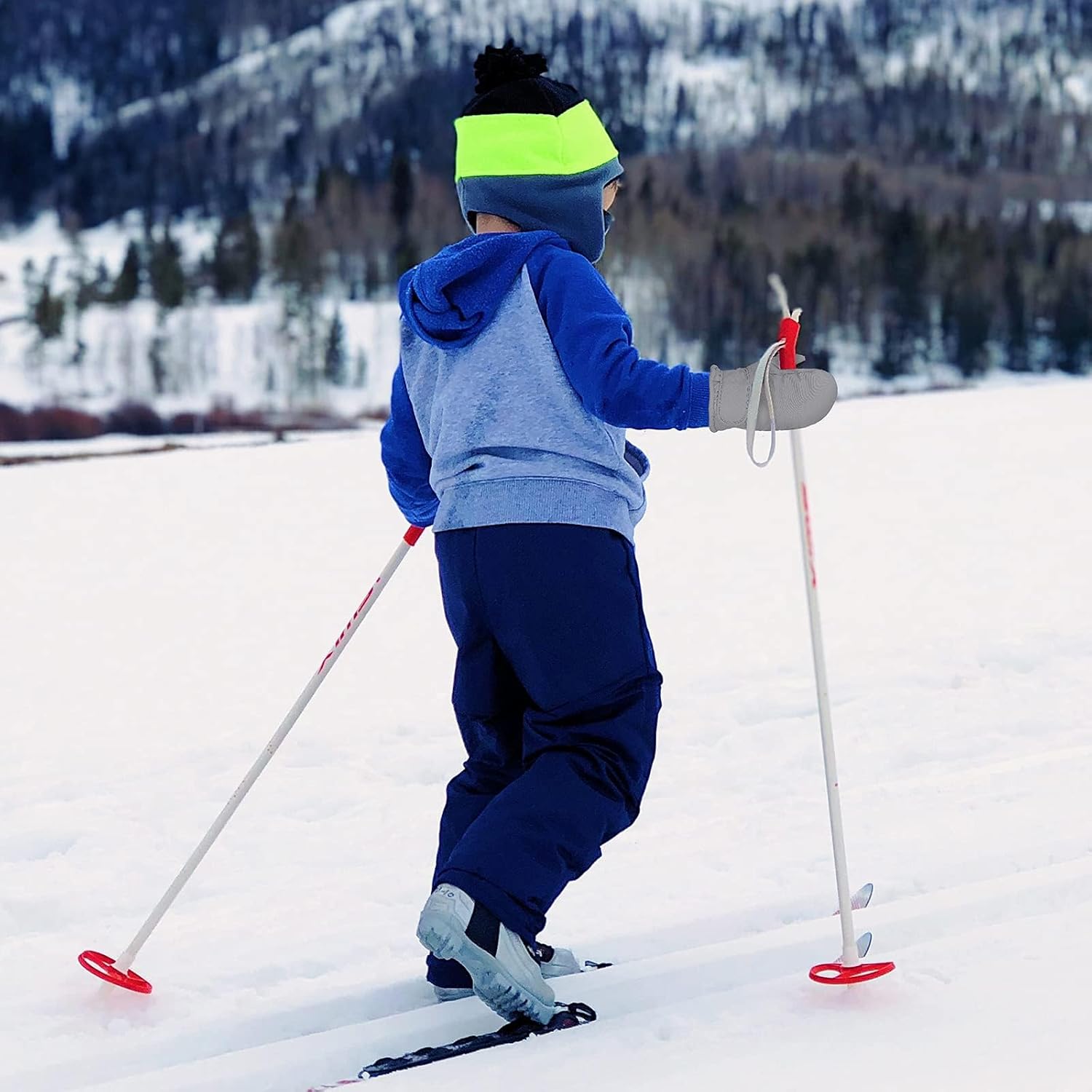 Soft Warm Waterproof Windproof Easy-on Stay on Anti-lost Safety Winter Gear
