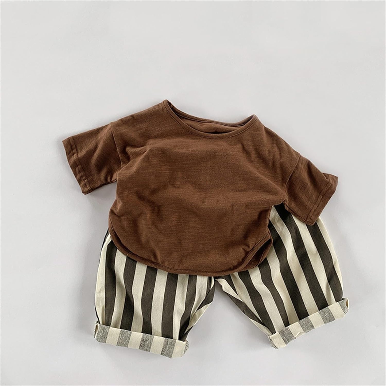 Boys Cotton Linen Harem Printable Joggers 0-24 Months
