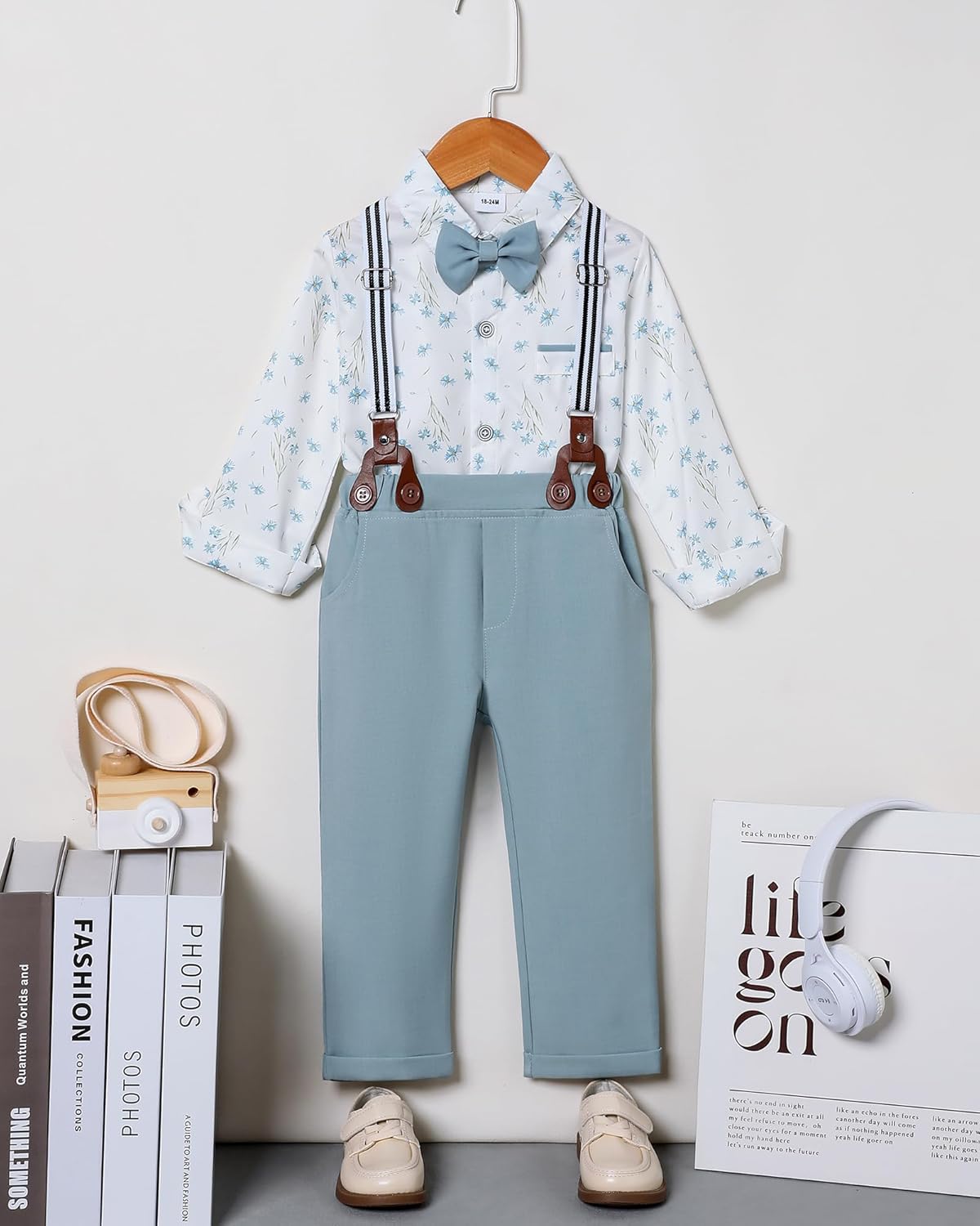 ZOEREA Toddler Boy Formal Suit Set 1-5T