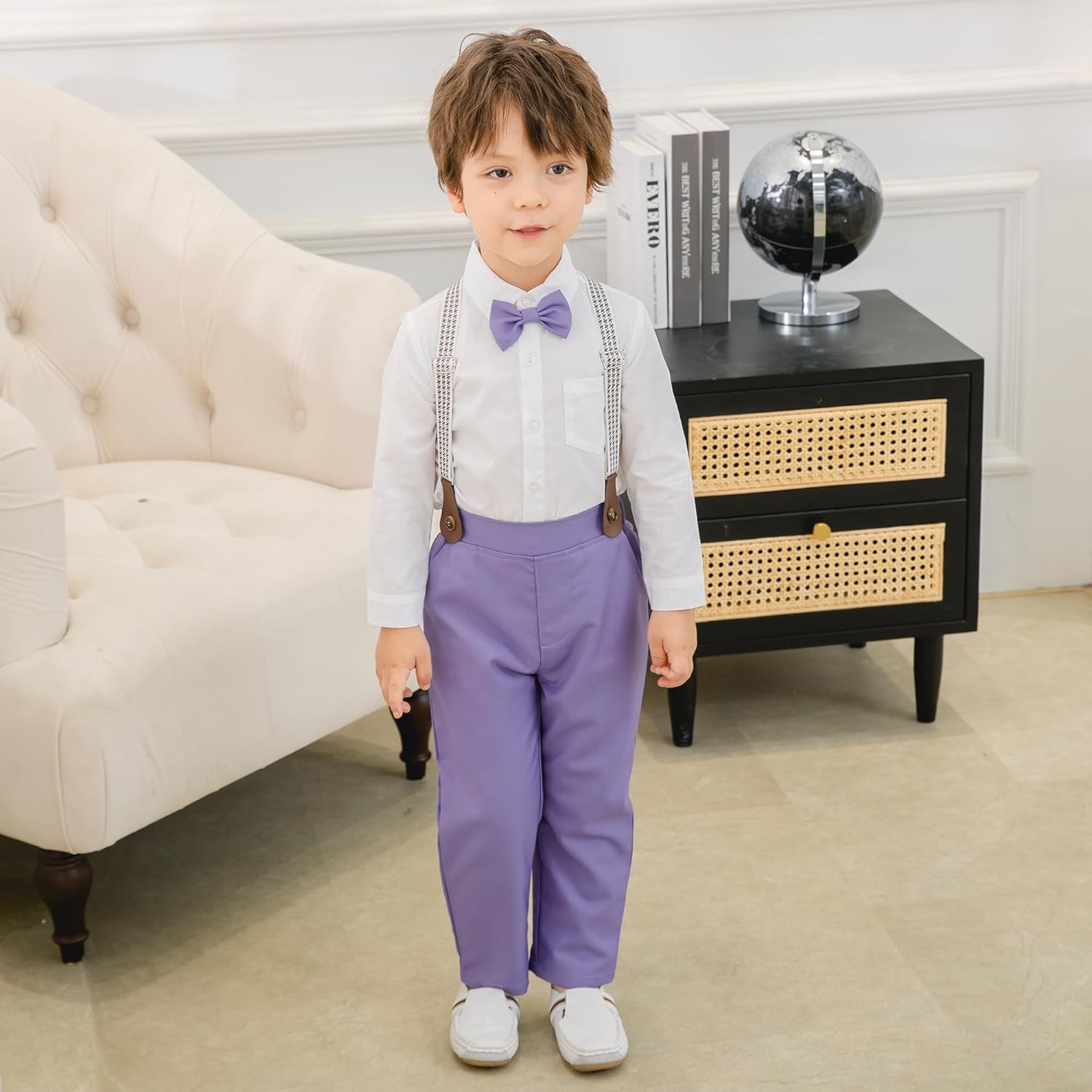 Comfortable Bow Tie Baby Boys Suit