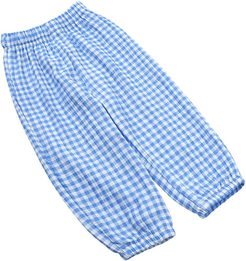 MYGBCPJS2-Piece Cute Cotton Linen Bloomers for Baby Boys and Girls